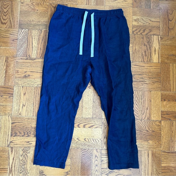 ⏳5 DAYS LEFT⏳ Assembly Label Anya Linen Black Drawstring Pants - Picture 3 of 10